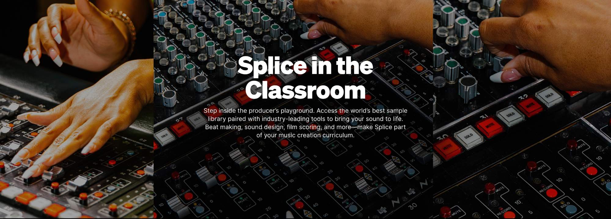Splice for Education Music Production Platform for the Classroom Splice
